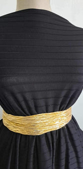 Jersey Din Viscoză cu Lycra Negru ELA1322